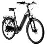 VELO ELECTRIQUE-VAE CITY 26 LEADER FOX LOTUS MIXTE NOIR 7V MOTEUR ROUE AR BAFANG 36V 45NM BATTERIE 15AH (16,5'' - H43CM - TAILLE S - POUR ADULTE DE 158CM à 168CM)