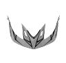 TROY LEE DESIGNS A2 VISOR, PINSTRIPE, BLUE/RED, ONE SIZE