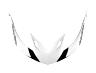 TROY LEE DESIGNS A2 HELMET VISOR, SLIVER, WHITE/MARINE, ONE SIZE
