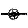 PEDALIER ROUTE SRAM 12V. RIVAL ALU GRAVEL AXE INTEGRE DUB WIDE 170MM 40DTS ENTRAXE PLATEAUX 107MM (SANS CUVETTES)