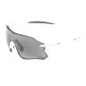 LUNETTES VELO ADULTE GIST PACK MONTURE BLANC VERRES SOLAIRES MIROIR ROUGE - PROTECTION 100% UV - UVA - UVB) ULTRA LEGERE (VERRE CAT 3)