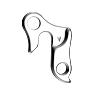 PATTE DE DERAILLEUR ALU MARWI BIANCHI-PEUGEOT-CORRATEC-DECATHLON-CUBE-SUNN-SPECIALIZED... GH-009  COMPATIBLE LEADER FOX 3 - HOLLAND - LATONA (VENDU A L'UNITE SUR CARTE)