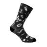 CHAUSSETTES-SOCQUETTES ETE GIST TATOO NOIR 38-42 ECOLOGIQUE - HAUTEUR 16CM (PAIRE)   -5863