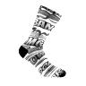 CHAUSSETTES-SOCQUETTES ETE GIST TRENDY COMICS BANG MULTICOLOR 38-42 ECOLOGIQUE - HAUTEUR 20 CM (PAIRE)   -5863