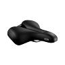 SELLE ROYAL ELLIPSE LOISIR AVEC TROU CENTRAL RELAXED NOIR 250X223MM  638G