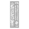 AUTOCOLLANT-STICKER DE PROTECTION CADRE VELO SKUAD MODELE COMICS BLANC (3M)