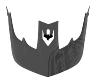 TROY LEE DESIGNS STAGE HELMET VISOR, SIGNATURE, RED, ONE SIZE