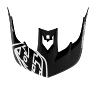 TROY LEE DESIGNS STAGE HELMET VISOR, NOVA, GLO YELLOW, ONE SIZE
