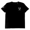 TEE-SHIRT LEADER FOX TAILLE  M NOIR (LOGO BLANC)