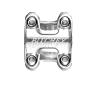 RITCHEY CLASSIC C220/TOYON STEM/HANDLEBAR CAP 31.8, HP SILVER