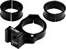 PROBLEM SOLVERS HIGH DIRECT MOUNT ADAPTER, 34.9/31.8/28.6MM, 100MM BOTTOM BRACKET, 2-SPEED, BLACK