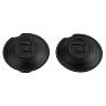 CACHE POUSSIERE MANIVELLE-PEDALIER ENTRAXE 21MM NOIR (VENDU A LA PAIRE)