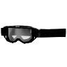 MASQUE-LUNETTES CROSS PROGRIP 3300 FL VISION GO MULTILAYERED NOIR MAT ECRAN MIROIR ARGENT ANTI-RAYURES-ANTI U.V.-ANTI-BUEE (HOMOLOGUE CE-EN-N° AC-96025 REV.2)