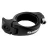 COLLIER DERAILLEUR ROUTE AVANT BRASER SHIMANO POUR ROUTE DI2 ALU NOIR DIAM. 31,8-28,6MM (MONTAGE ATELIER)