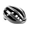 CASQUE VELO ADULTE GIST ROUTE RAPIDO GRIS BRILLANT TAILLE 52-58 REGLAGE MOLETTE 255GRS
