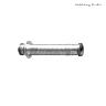 CHRIS KING ACHSE R45D VR, 100X12MM