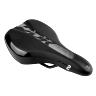 SELLE JUNIOR NEWTON RAW NOIR  230X130MM RAIL ACIER NOIR