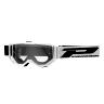 MASQUE-LUNETTES CROSS PROGRIP 3300 FL VISION GO MULTILAYERED BLANC MAT ECRAN MIROIR ARGENT ANTI-RAYURES-ANTI U.V.-ANTI-BUEE (HOMOLOGUE CE-EN-N° AC-96025 REV.2)
