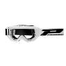 MASQUE-LUNETTES CROSS PROGRIP 3300 TR VISION GO JAUNE FLUO MAT ECRAN TRANSPARENT ANTI-RAYURES-ANTI U.V.-ANTI-BUEE (HOMOLOGUE CE-EN-N° AC-96025 REV.2)