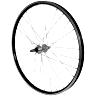 ROUE VTC PATIN 700 X 35 - 28" P2R ARRIERE ALU NOIR DOUBLE PAROI MOYEU ALU AXE PLEIN ROUE LIBRE 7-6V