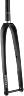 WHISKY NO.9 RD CARBON FORK, 700C, 28.6-33, 45MM, 367MM, 100X12MM, FLAT MOUNT DISC, MATTE BLACK