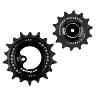 GALET DERAILLEUR AOPW TRIPEAK 14-18 DENTS CERAMIQUE 12X1V. SRAM T TYPE NOIR (JEU DE 2) (GARANTIE 4 ANS)