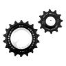 GALET DERAILLEUR AOPW TRIPEAK 12-18 DENTS CERAMIQUE 12X2V. SRAM AXS RED E1-FORCE E1 ARGENT +2024 (JEU DE 2) (GARANTIE 4 ANS)