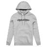 TROY LEE DESIGNS PULLOVER HOODIE, SIGNATURE, GRAY HEATHER, L, L
