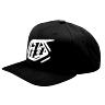 TROY LEE DESIGNS CURVED SNAPBACK CAP, BADGE, BLACK, ONE SIZE, ONE SIZE