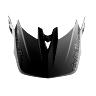 TROY LEE DESIGNS D4 COMPOSITE HELMET VISOR, STEALTH, CAPER, ONE SIZE