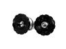 PAUL COMPONENT BËP BAR END PLUGS, BLACK