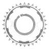 E*THIRTEEN HELIX R E*SPEC SRAM DIRECT MOUNT CHAINRING, KENEVO/LEVO SL 1.1, 32 T., SILVER