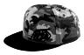 TROY LEE DESIGNS SNAPBACK CAP, SLICE CAMO, ARMY GREEN/BLACK, ONE SIZE, ONE SIZE