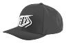 TROY LEE DESIGNS CURVED SNAPBACK CAP, CROP, RED/WHITE, ONE SIZE, ONE SIZE