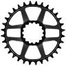 E*THIRTEEN HELIX R GUIDERING DIRECT MOUNT CHAINRING, 32 T., 52/55MM CHAIN LINE, 11/12-SPD, EGGPLANT
