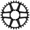 E*THIRTEEN HELIX R GUIDERING DIRECT MOUNT CHAINRING, 34 T., 52/55MM FLIP FLOP, 11/12-SPD, BLACK