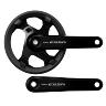 PEDALIER VTT SHIMANO  7-8V. ESSA U2000 NOIR 175MM 40DTS (BOITIER 123MM) -CARTER INCLUS-