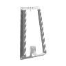 SUPPORT DE CLE PLATE POUR PANNEAU GIST 154 X 250 MM (CLE DIAM 6 A 22 MM) - POUR PANNEAU 202626