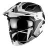 CASQUE TRIAL MT STREETFIGHTER SV P1R NOIR-SABLE MAT   S  SIMPLE ECRAN TRANSPARENT TRANSFORMABLE AVEC MENTONNIERE AMOVIBLE (LIVRE AVEC UN ECRAN SUPPLEMENTAIRE DARK) (ECE 22.06)