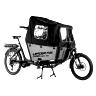 VELO ELECTRIQUE-VAE CARGO 20-26 LEADER FOX E-BIKE FAMILY ONE MIXTE NOIR MAT 9V MOTEUR CENTRAL BAFANG M420 36V 80NM BATTERIE 20AH