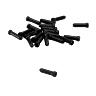 EMBOUT DE CABLE DE FREIN POUR TROTTINETTE NOIR (VENDU PAR 20)  -SELECTION P2R-