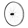 ROUE VTC PATIN BLOCAGE 700 X 35 - 28" M260 ARRIERE NOIR RENFORCE MOYEU SHIMANO QC300 NOIR CASSETTE 10-9V JANTE 19C 32 RAYONS NOIRS - POIDS MAX 130KGS