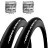 PNEU ROUTE 700 X 25 VITTORIA RUBINO PRO 4 NOIR GRAPHENE 2.0 TS (25-622) (PACK DE 2 PNEUS ET 2 CHAMBRES)