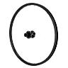 ROUE VTT DISQUE BLOCAGE 26" M260 ARRIERE NOIR MOYEU SHIMANO M475 9-10-11V DISQUE 6 TROUS RAYON ARGENT