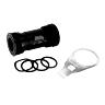 CUVETTE INTEGRE BOITIER FILETE ROUTE-VTT BLACKBEARING ROULEMENT SUPERIEUR B5 DIAM 47MM DUB AXE 28,99MM (BOITE DE 77MM)