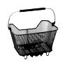 PANIER ARRIERE FIL ACIER RACKTIME BASK IT 23L DELUXE NOIR AVEC ANSE SUR PORTE BAGAGE (45X30X33 CM) - COMPATIBLE SYSTEME RACKTIME SNAPIT (CHARGE MAX 10KG)