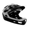 CASQUE VELO DESCENTE INTEGRAL GES D-SCENT NOIR-GRIS TAILLE 54-60CM (VENDU EN BOITE) - CONFORME EN1078
