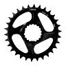 PLATEAU VTT DIRECT MOUNT FSA AFTERBURNER 30DTS MONO 11-12V. NOIR-ARGENT NARROW WIDE