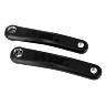 MANIVELLE DROITE + GAUCHE VAE - E-BIKE LONGUEUR 170MM ALU NOIR ISIS POUR MOTEUR YAMAHA PW-X - BOSCH GEN 4 - OLI SPORT  (PAIRE)