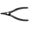 PINCE A CIRCLIPS EXTERIEUR PRO KNIPEX 140MM DIAM CIRCLIPS 10 A 25MM GRIS ANTIROUILLE POINTE 1,3MM (DROITE)  (49 11 A1)  -MADE IN GERMANY-